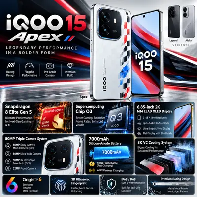 iQOO 15 Apex mobile phone