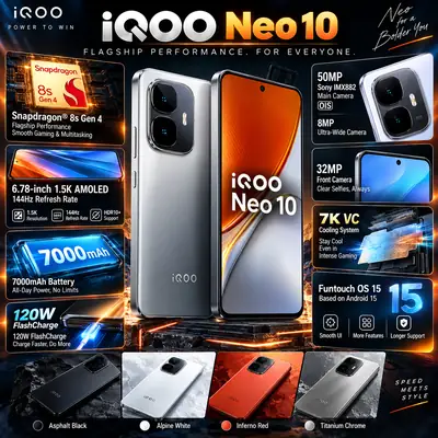 iQOO Neo 10 mobile phone