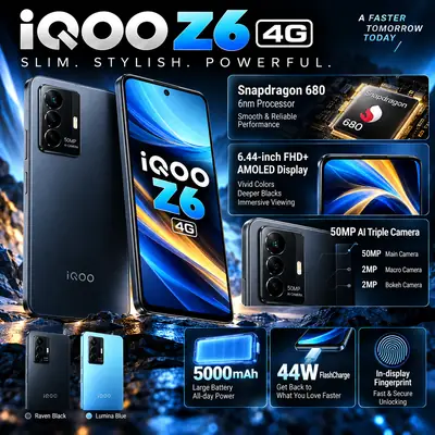 iQOO Z6 4G mobile phone