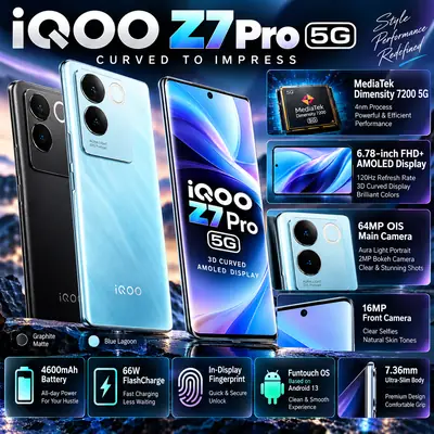 iQOO Z7 Pro 5G mobile phone